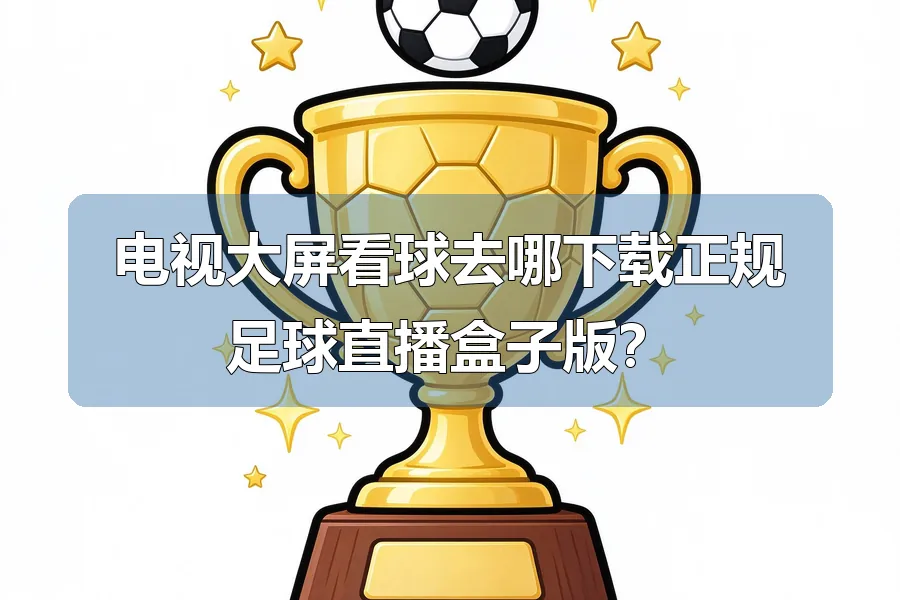 电视大屏看球去哪下载正规足球直播盒子版？